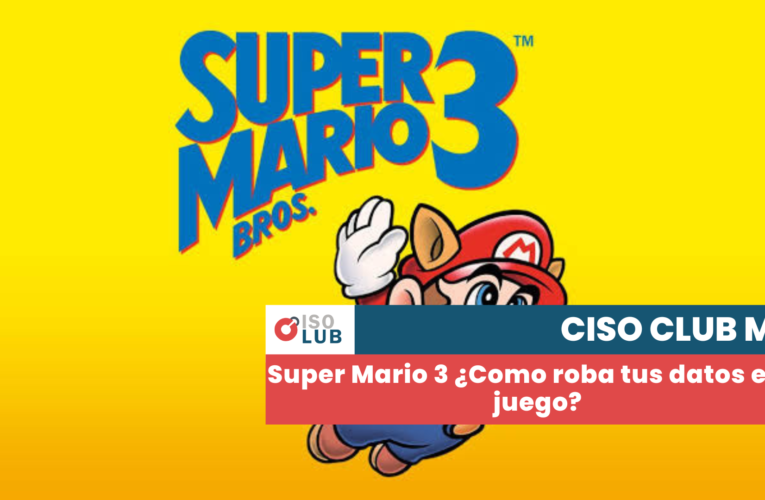 Super Mario 3 ¿Cómo roba tus datos este juego?
